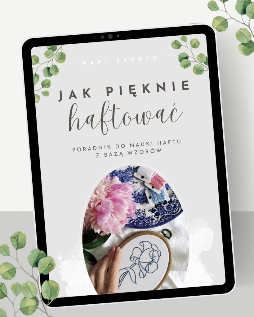jak pięknie haftować poradnik dla początkujących do nauki haftowania z bazą wzorów