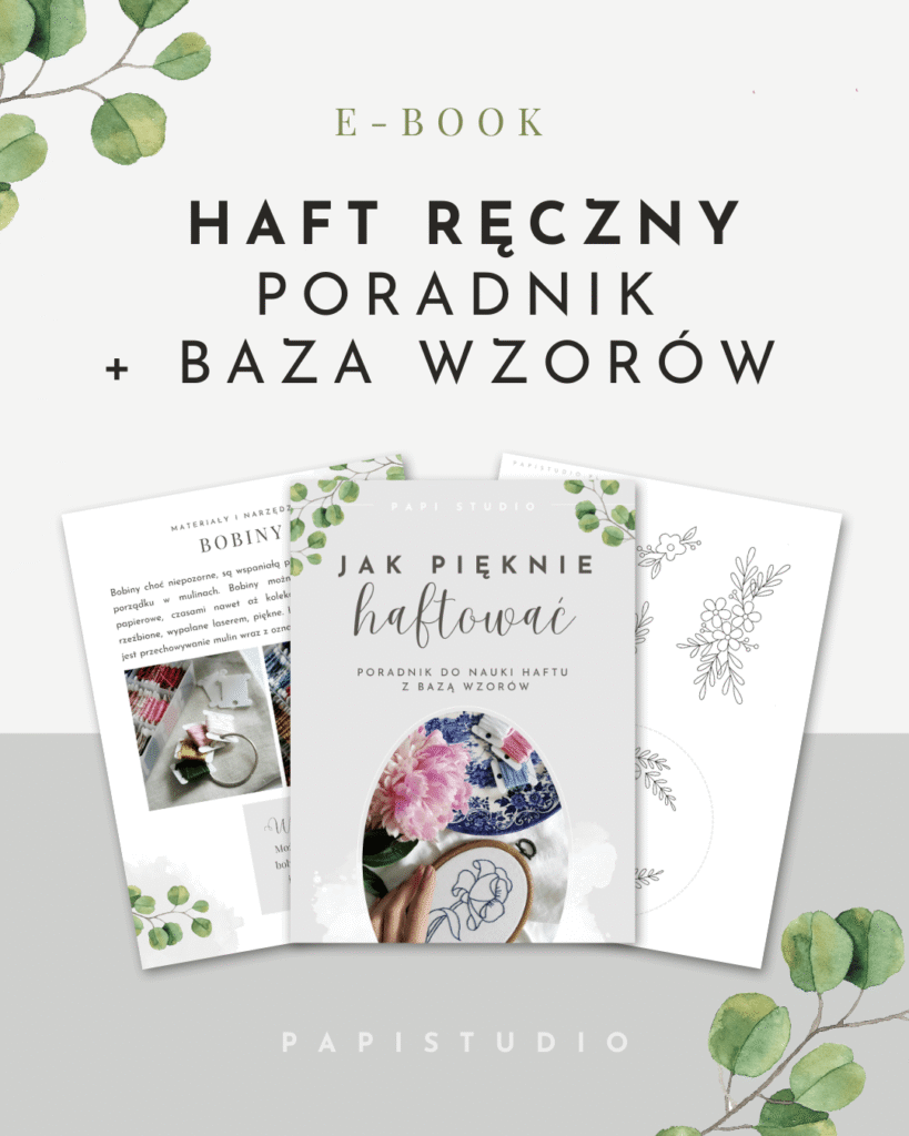 Jak pięknie haftować poradnik do nauki haftu dla początkujących ebook